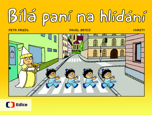 Kniha Bílá paní na hlídání