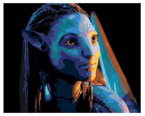 ZUTY Maľovanie podľa čísel Avatar: Neytiri 40x50cm Zuty