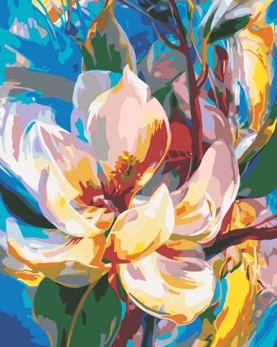 Maľovanie podľa čísel Čerešňový kvet 40x50cm Zuty