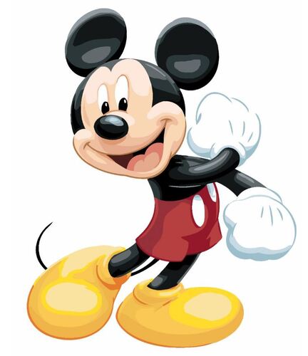 ZUTY Maľovanie podľa čísel Mickey Mouse 40x50cm Zuty
