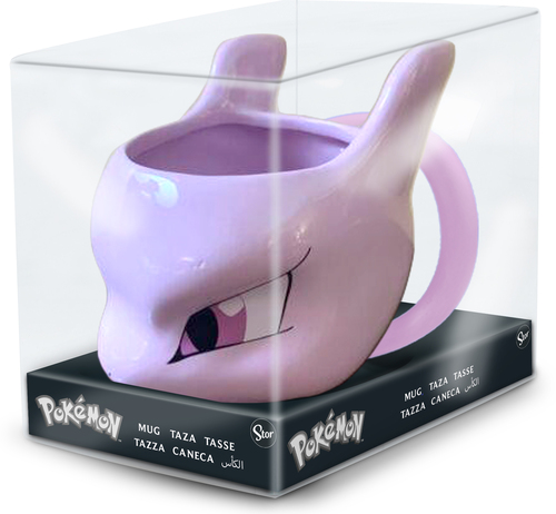 3D hrnček Mewtwo, 475ml