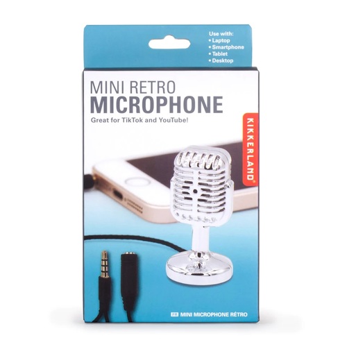 Kikkerland Kikkerland Mini karaoke mikrofón