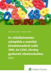 Kniha 64 nélkülözhetetlen számpélda a személyi jövedelemadóról - Karácsony Imréné,Surányi Imréné