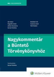 Kniha Nagykommentár a Büntető Törvénykönyvhöz - Karsai Krisztina (szerk.)