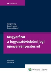 Kniha Magyarázat a fogyasztóvédelmi jogi igényérvényesítésről - Balogh Virág,Bencsik András,Zavodnyik József