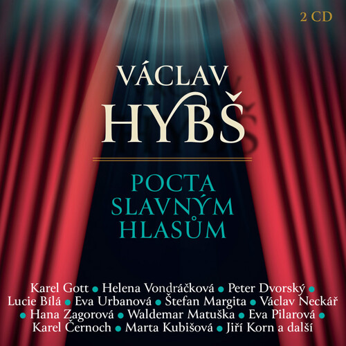 Kniha Hybš Václav - Posta slávným hlasům 2CD