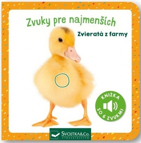 Kniha Zvieratá z farmy - zvuky pre najmenších