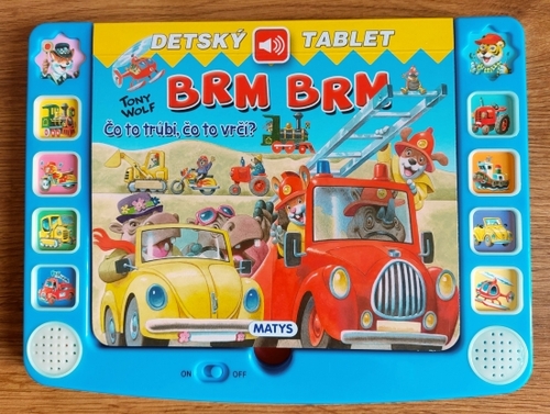 Kniha Detský tablet – Brm brm