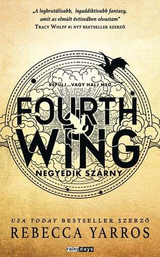 Kniha Fourth Wing - Negyedik szárny - Rebecca Yarros