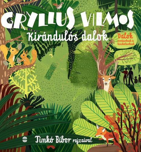 Kniha Kirándulós dalok - Vilmos Gryllus