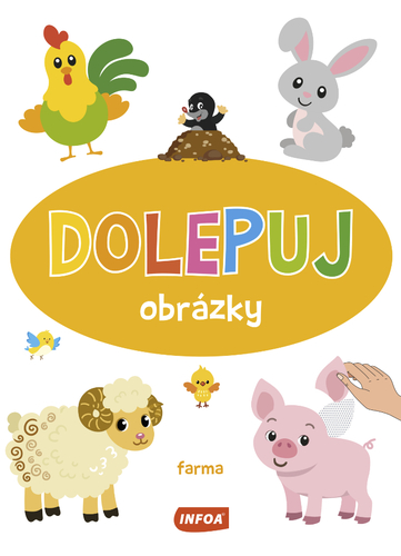 Kniha Dolepuj obrázky - farma