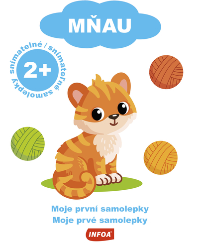 Moje prvé samolepky - Mňau