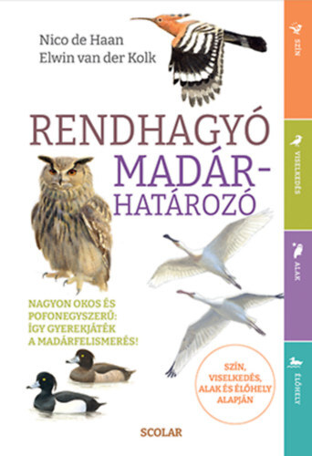 Kniha Rendhagyó madárhatározó - Nico de Haan,Elwin van der Kolk,Szabolcs Wekerle