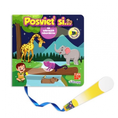 Kniha Posvieť si na zvieracích rekordérov