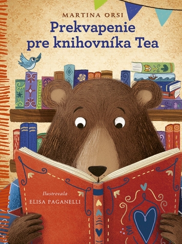 Kniha Prekvapenie pre knihovníka Tea
