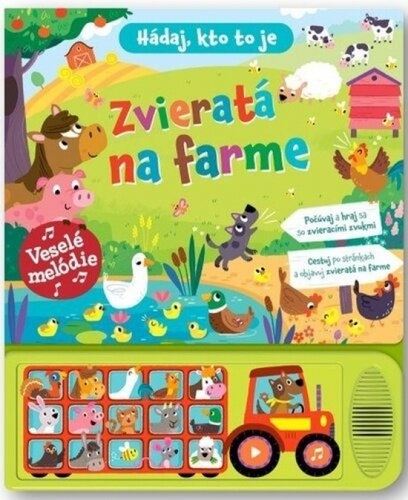 Kniha Zvieratá na farme - Hádaj, kto to je