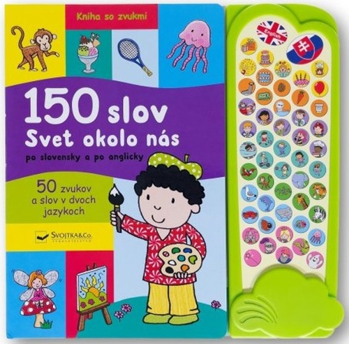 Kniha 150 slov - Svet okolo nás po slovensky a po anglicky