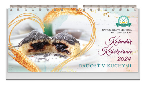 Stolový kalendár Kváskovanie - Radosť v kuchyni 2024