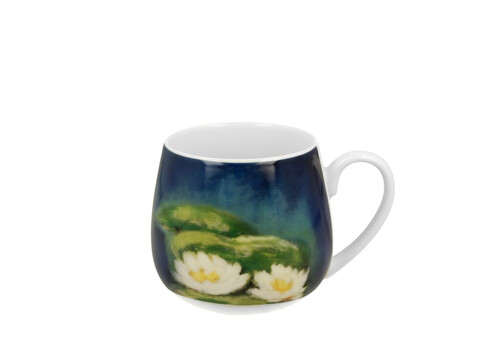 DUO Gift Porcelánový sudový hrnček Claude Monet - Nenufars 430 ml