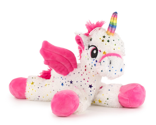 Kniha BARRADO JEDNOROŽEC ružový plyšová hračka 55cm