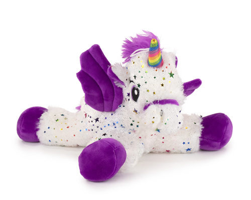 Kniha BARRADO JEDNOROŽEC fialový plyšová hračka 55cm
