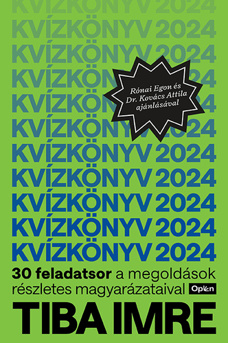 Kniha Kvízkönyv 2024 - Imre Tiba