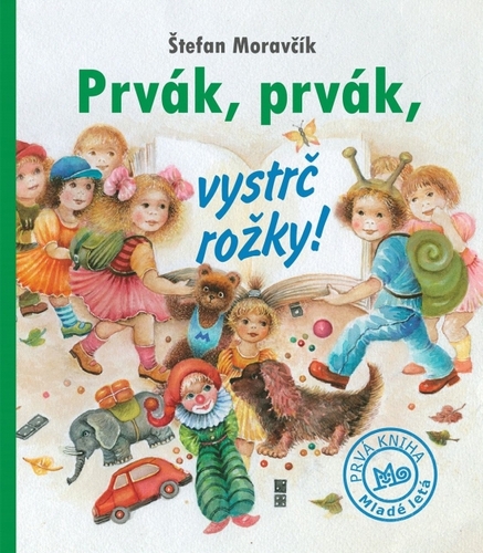 Kniha Prvák, prvák, vystrč rožky!