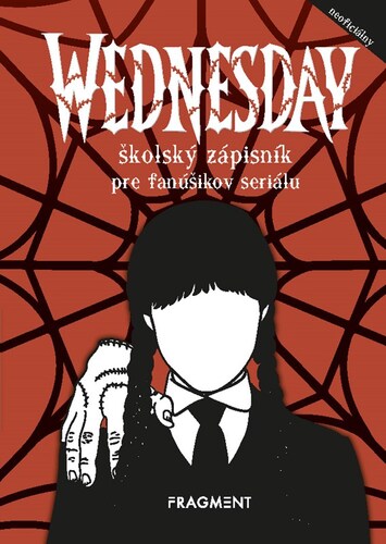 Kniha Wednesday - školský zápisník pre fanúšikov seriálu