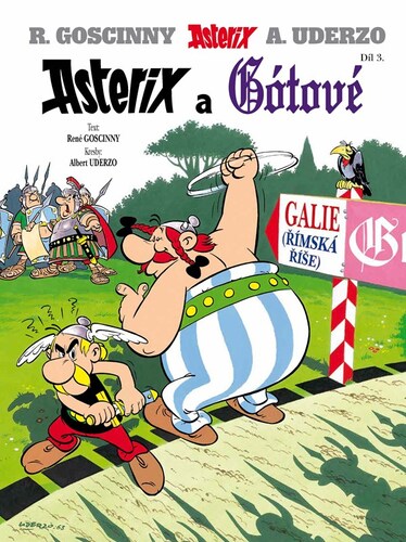 Kniha Asterix 3 - Asterix a Gótové