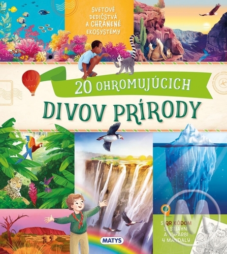 Kniha 20 ohromujúcich divov prírody