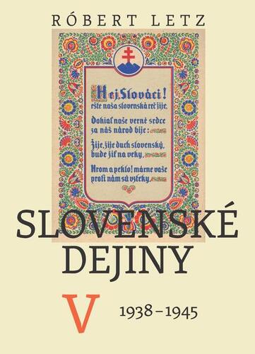 Kniha Slovenské dejiny V - Róbert Letz