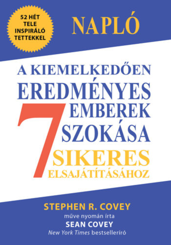 Kniha Napló a kiemelkedően eredményes emberek 7 szokása sikeres elsajátításához - Sean Covey