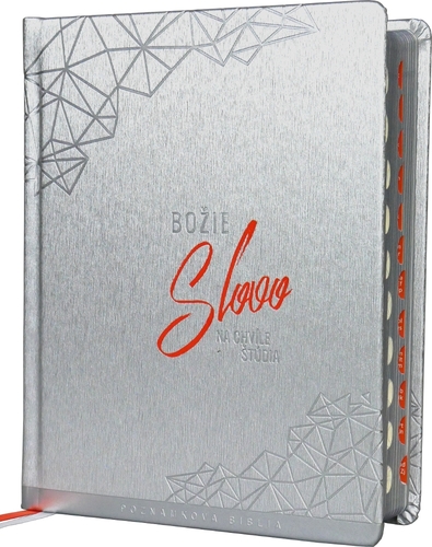Kniha Poznámková Biblia, ekumenický preklad, strieborná, 2023