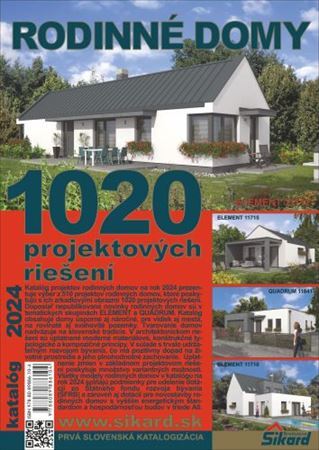 Kniha Rodinné domy 2024