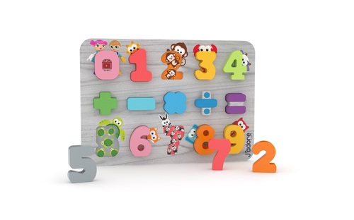 Kniha J'ADORE Vkladacie puzzle čísla J'ADORE