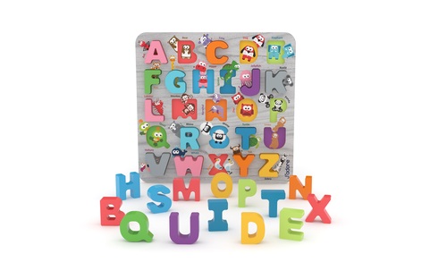 Kniha J'ADORE Vkladacie puzzle abeceda J'ADORE