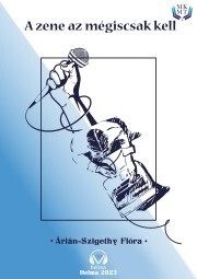 Kniha A zene mégis csak kell - Árián-Szigethy Flóra