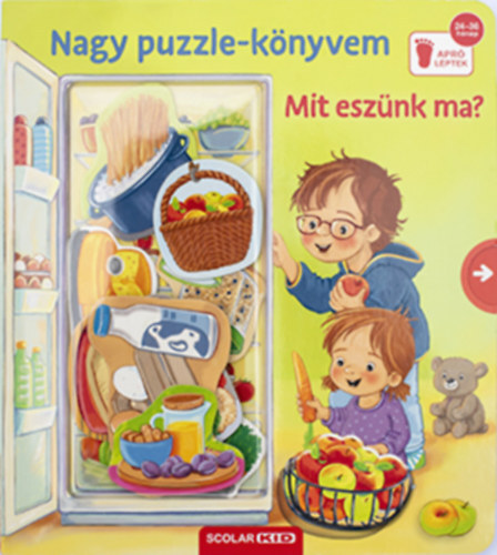 Kniha Nagy puzzle-könyvem: Mit eszünk ma? - Mila Rulff