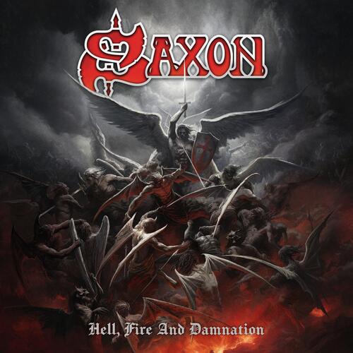 Kniha Saxon - Hell, Fire And Damnation (Red Marbled) LP