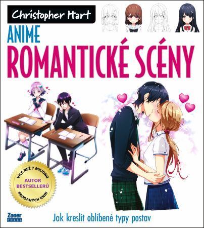 Kniha Anime – romantické scény
