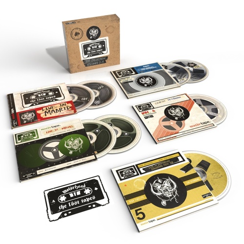 Kniha Motörhead - The Löst Tapes: The Collection (Vol. 1-5) 8CD