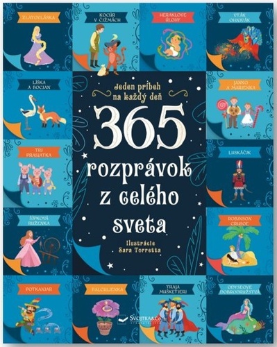 Kniha 365 rozprávok z celého sveta