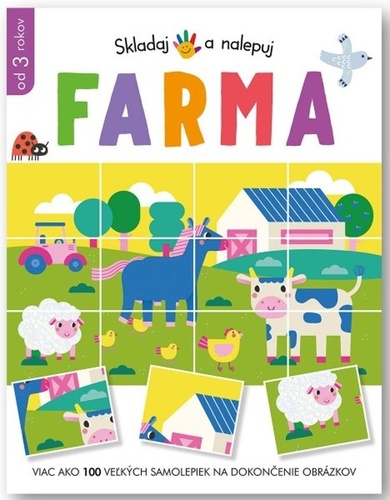 Kniha Farma - Skladaj a nalepuj