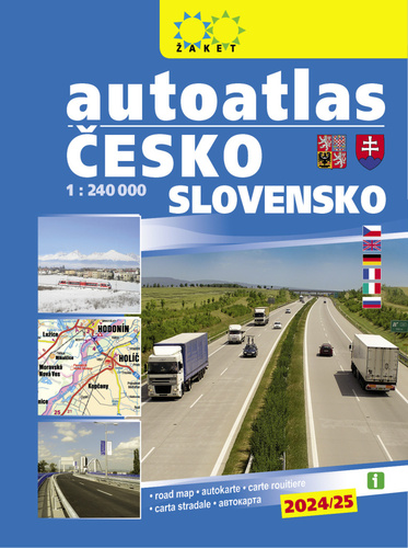 Autoatlas Česko Slovensko 1:240 000 (2024/25)