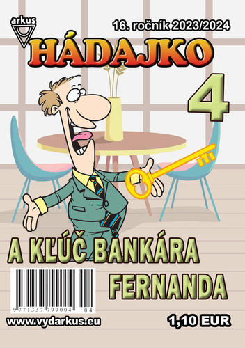 Hádajko 4 2024 a kľúč bankára Fernanda - Jela Mlčochová