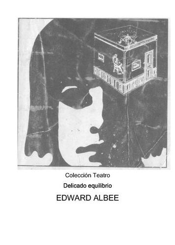 Kniha Delicado equilibrio - Edward Albee