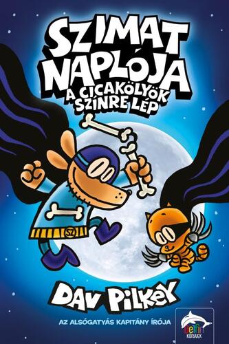 Kniha Szimat naplója - A Cicakölyök színre lép - Dav Pilkey