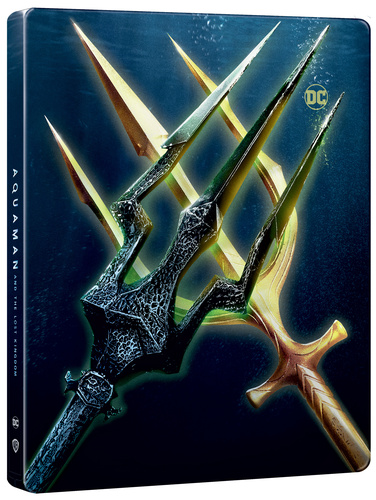 Aquaman a ztracené království 2BD (UHD+BD) - steelbook - motiv Tridents