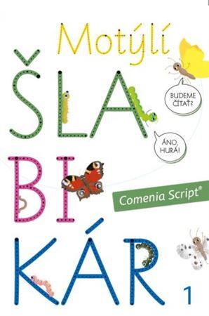 Kniha Motýlí šlabikár 1. diel - Pracovná učebnica