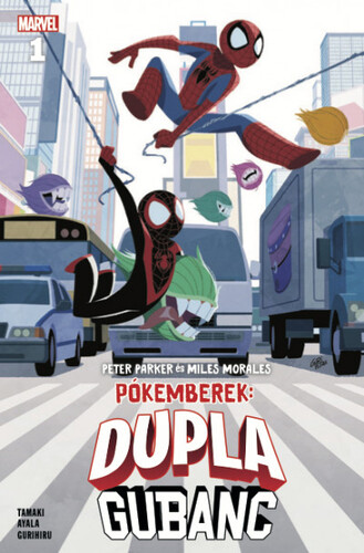 Kniha Dupla gubanc 1: Pókemberek: Peter Parker és Miles Morales - Mariko Tamaki,Róbert Kóbor